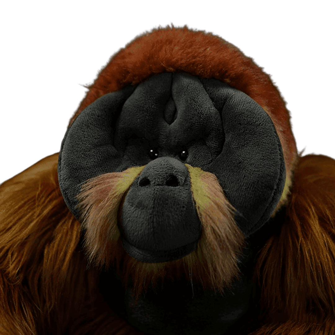 Giant orangutan online stuffed animal