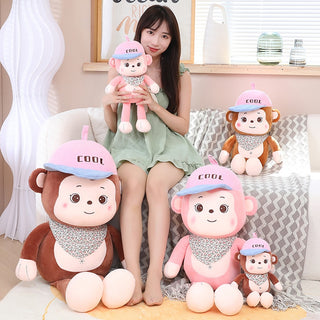 Cool Monkey Plushies Stuffed Animals - Plushie Depot