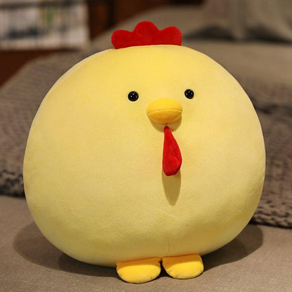 Giant Fluffy Chicken Plush Toys Yellow Stuffed Toys Plushie Depot