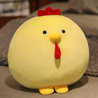 Giant Fluffy Chicken Plush Toys Yellow Stuffed Toys - Plushie Depot