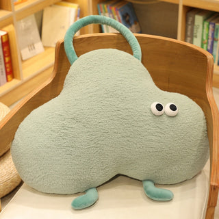 Kawaii Cloud Monster Plush Pillows Green Plushie Depot