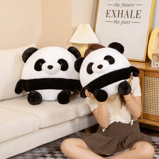Chubby Round Giant Panda Bear Plushie Stuffed Animals - Plushie Depot