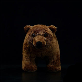 Cuddly Realistic Brown Bear Plushie Plushie Depot