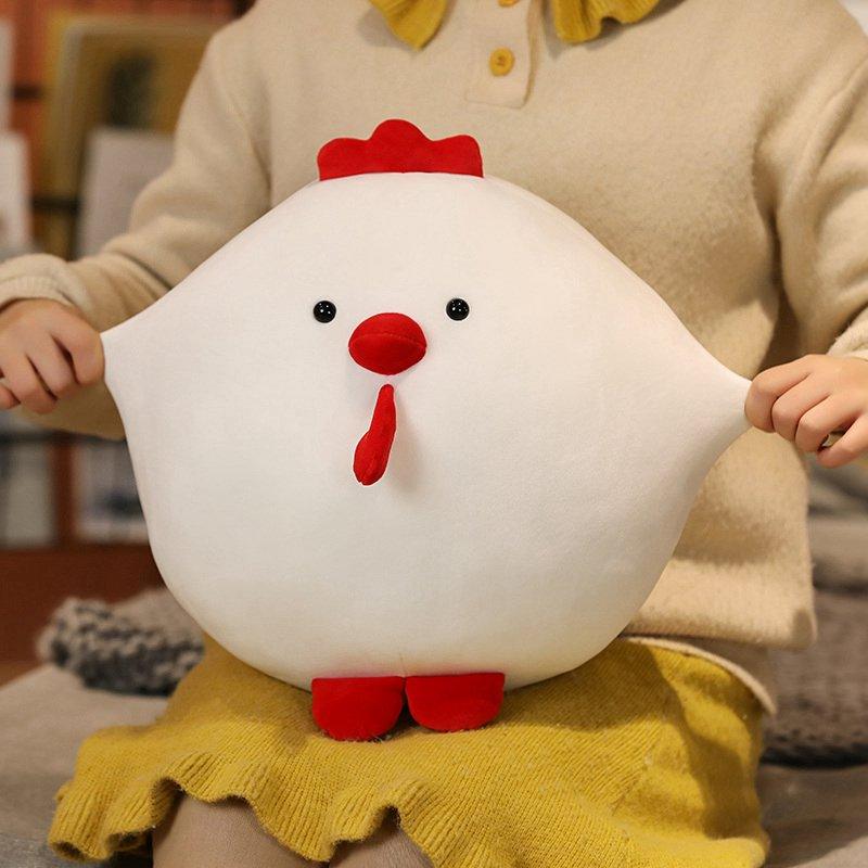 Giant Fluffy Chicken Plush Toys Stuffed Toys Plushie Depot