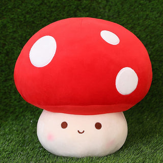 Kawaii Spotted Mushroom Plushies Red Plushie Depot