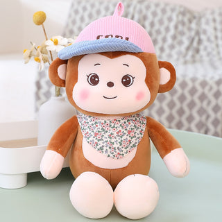 Cool Monkey Plushies Brown Stuffed Animals - Plushie Depot