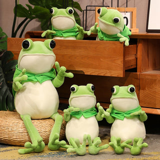 Mr. Frog the Imposter Green Plushie Depot