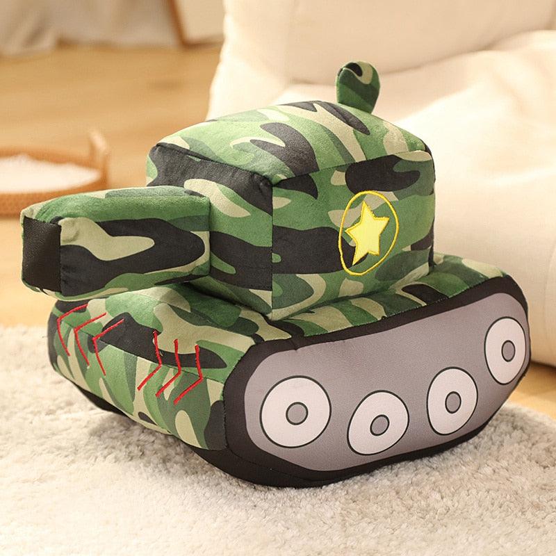 Funny Army Tank Plush Toy Stuffed Toys Plushie Depot