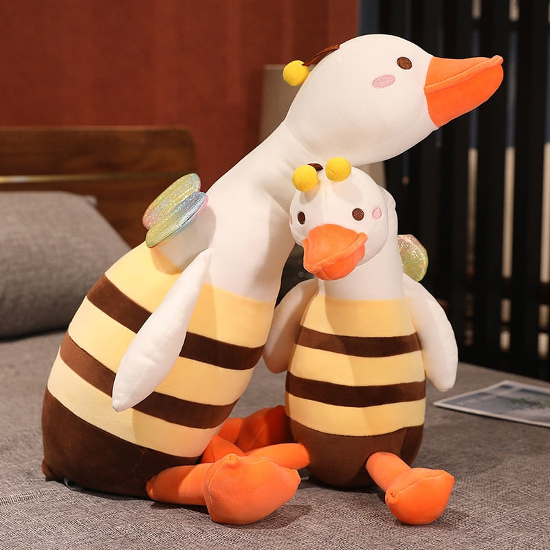 Super Cute Goose Bee Plushie Stuffed Animals Plushie Depot