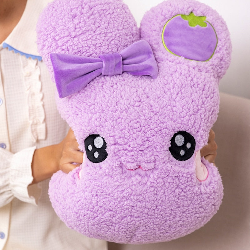 Cuddly Bunny Rabbit Pillow Plushies Pillows - Plushie Depot