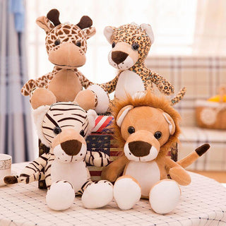 Cute Small Jungle Animal Plush Toys Stuffed Animals - Plushie Depot