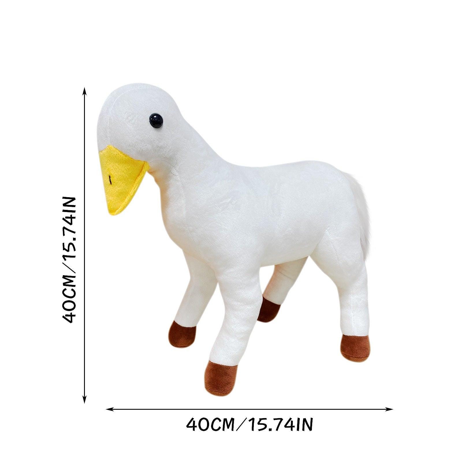 Creative Funny Goose Horse Plush Toy Stuffed Animals Plushie Depot