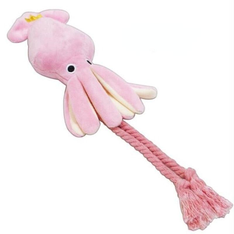 Cute Squid Dog Pet Toy Pet Toys Plushie Depot