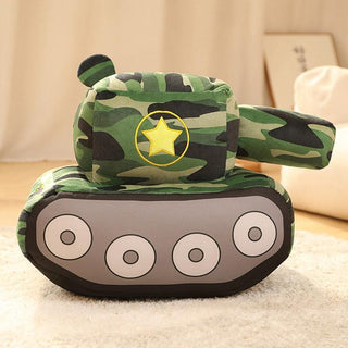 Funny Army Tank Plush Toy Plushie Depot
