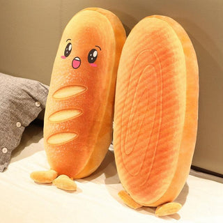 Kawaii Emotional Bread and Toast Plush Pillows Stuffed Toys - Plushie Depot