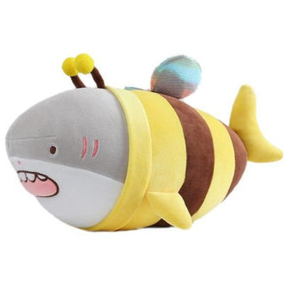 Funny Bee Shark Plush Toy - Plushie Depot