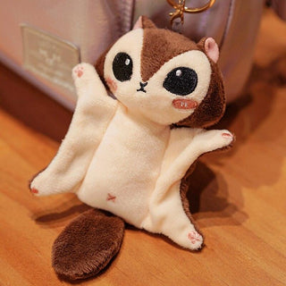 Super Cute Flying Squirrel Plush Keychains Plushie Depot