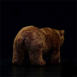 Cuddly Realistic Brown Bear Plushie Plushie Depot