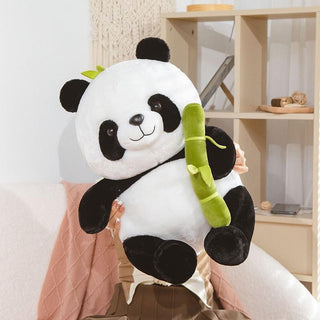 Kawaii Bamboo Panda Bear Plushie Stuffed Animals - Plushie Depot