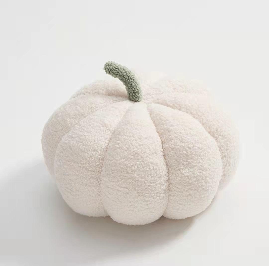 Colorful Realistic Pumpkin Plush Toys White Stuffed Toys Plushie Depot