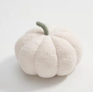 Colorful Realistic Pumpkin Plush Toys White Stuffed Toys - Plushie Depot