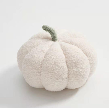 Colorful Realistic Pumpkin Plush Toys White Stuffed Toys Plushie Depot