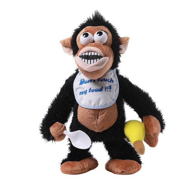Naughty Crying Monkey Electronic Stuffed Animal Toy BK Stuffed Animals Plushie Depot