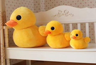 Small yellow duck plush toy - Plushie Depot