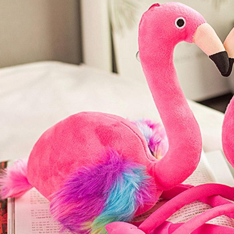 Colorful Cute Flamingo Plush Toys 17" 1 Stuffed Animals Plushie Depot