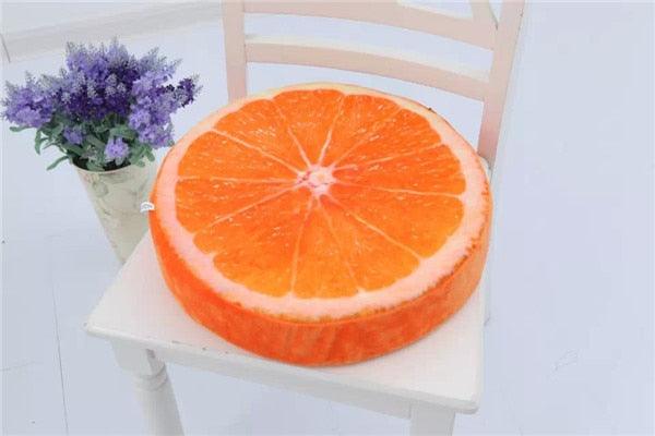 Cute Fruit Plush Pillow Orange Pillows - Plushie Depot