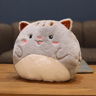 Cute Cartoon Animals Plush Pillows cat Plushie Depot