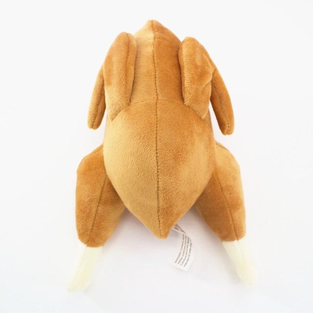 Funny Roasted Chicken Squeaky Pet Toy Default Title Pet Toys - Plushie Depot