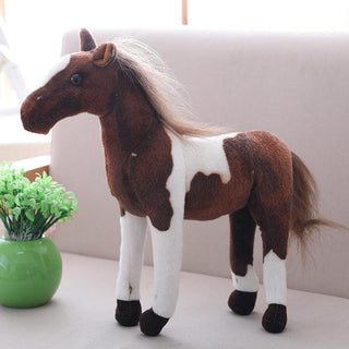 12"-24" Simulation Horse Plush Toys, Great Gifts for Horse Lovers D Stuffed Animals - Plushie Depot