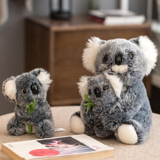 Plush Koala Bears, Mother and Child - Plushie Depot