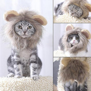 Hilarious and Funny Cat Lion Mane Plush - Plushie Depot