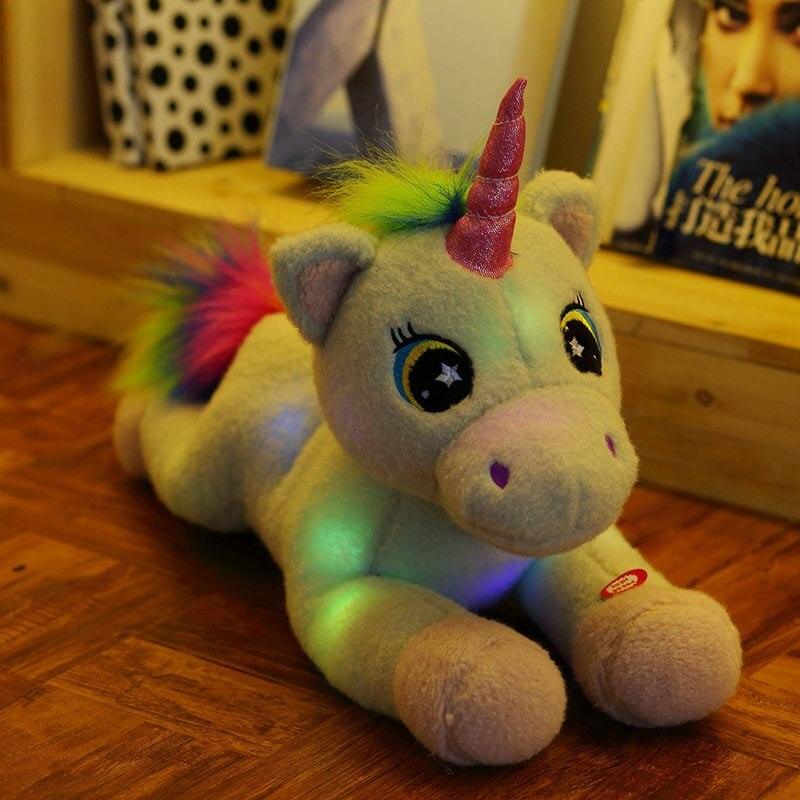 17" unicorn plush light up toys for Children Stuffed Animals Plushie Depot