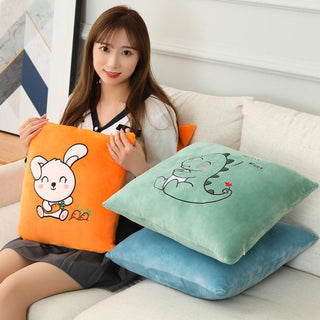 Cute Cartoon Printed Rest Pillows Pillows - Plushie Depot