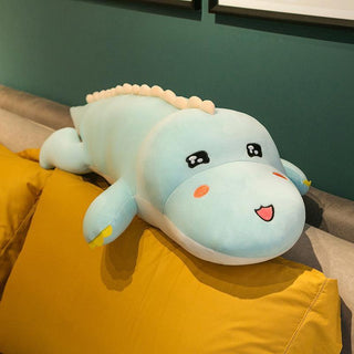 Kawaii Large Dinosaur Plushies Light Blue Plushie Depot