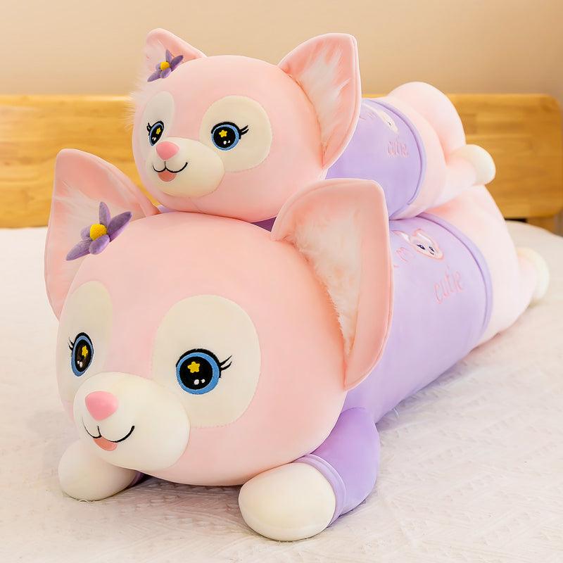 Cute Long Fox Plush Pillows Pillows - Plushie Depot