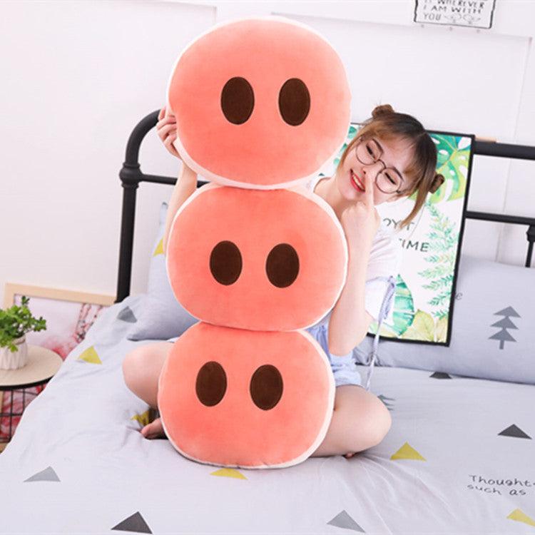 Pig Nose Cute Soft Cute Down Cotton Pillow Cushion To Sleep With Plush Toys Plushie Depot