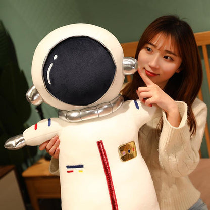Large Long Strip Pillow Flying Astronaut Doll Plush Toy Plushie Depot