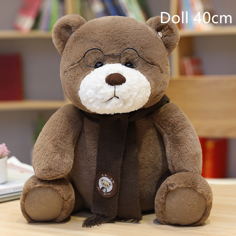 Study Buddy Bears Brown Stuffed Animals - Plushie Depot