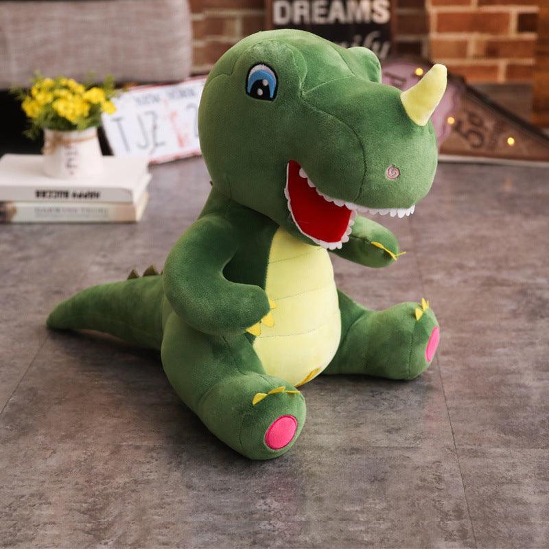 Dinosaur Plush Toy Tyrannosaurus Doll Green Plushie Depot