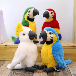 Realistic Macaw Parrot Plushies Plushie Depot