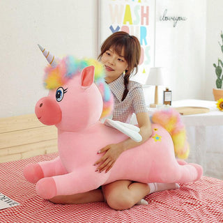 Lovely Colorful Unicorn Rest Pillow Plushie Depot
