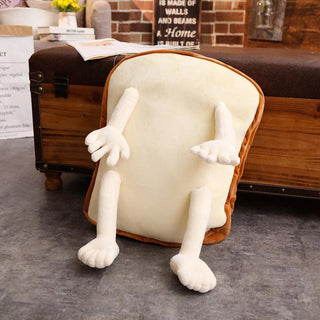 Bread with Arms and Legs Funny Plushy - Plushie Depot