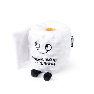 Punchkins - "That's How I Roll" Novelty Plush Toilet Paper Gift Stuffed Animals - Plushie Depot