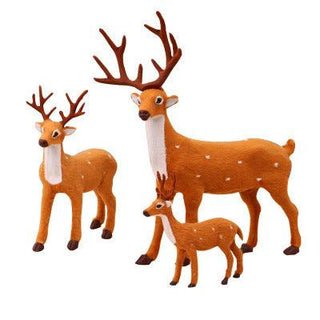 Christmas Deer Plush Toys Plushie Depot