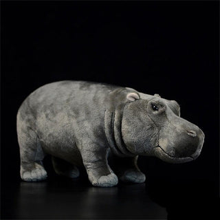 High Quality Realistic Hippo Stuffed Animal - Plushie Depot