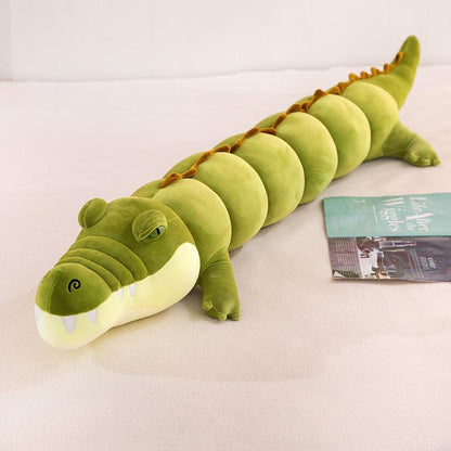 Simulation Crocodile Plush Toy Pillow Green Plushie Depot